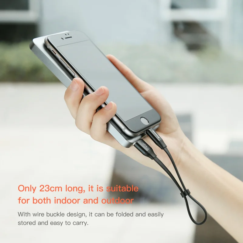 Baseus كابل يو اس بي ل فون X 8 زائد سامسونج XIMI Micro2A تاريخ كابل شحن بطارية خزان الطاقة شاحن USB شحن سلك الحبل
