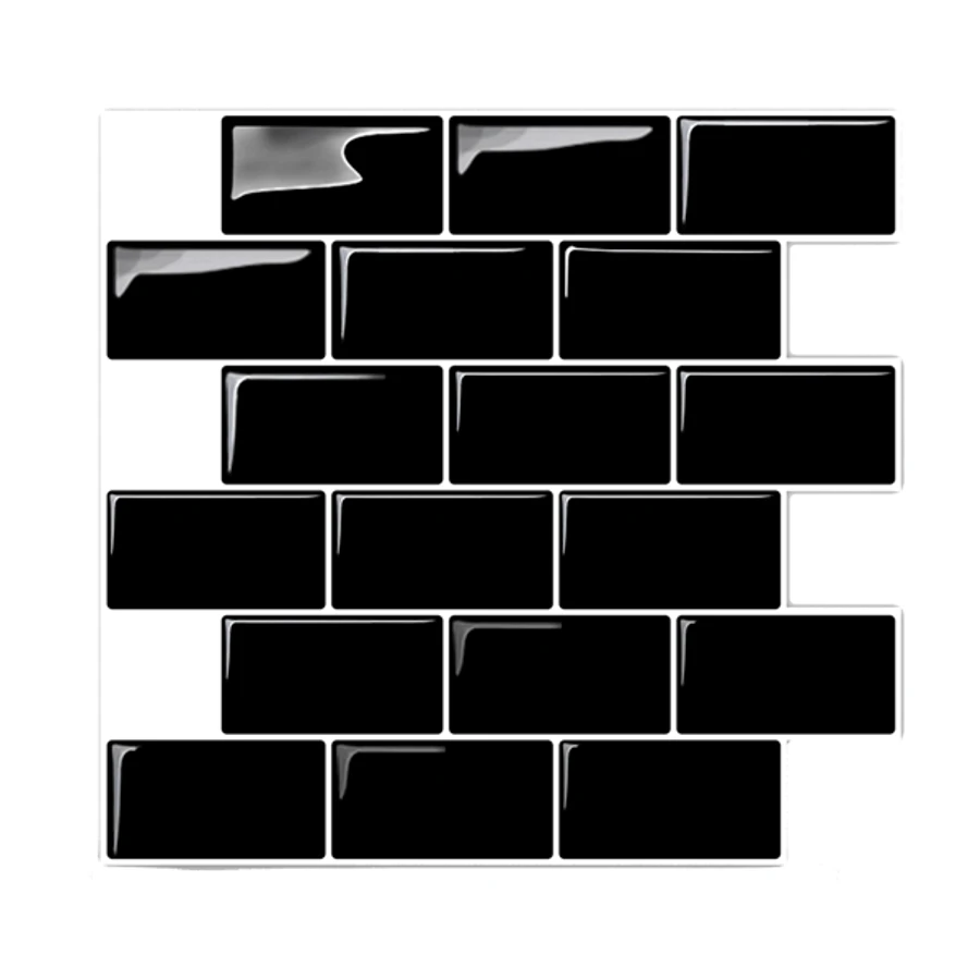 

Mosaic Decorative Wall Tiles Peel And Stick For Home Decor- 1 Sheet