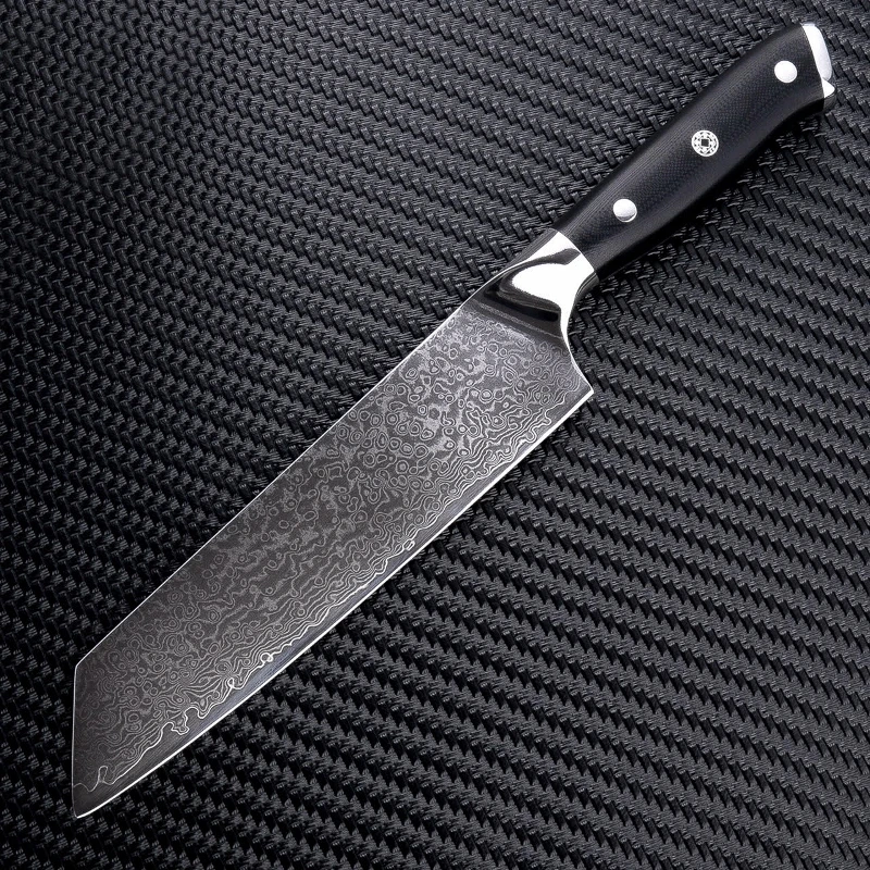Дамаск Кухня ножей vg10 японский кирицукэ Ножи точилка Grindstone1000/3000 Пособия по