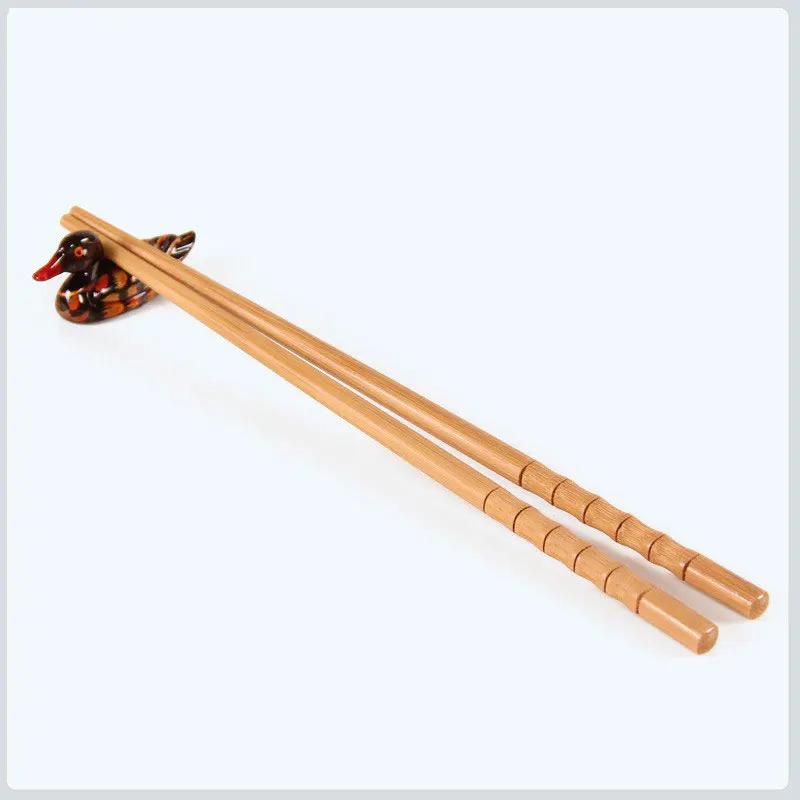 1 пара ручной работы из натурального бамбука, деревянные палочки для еды, здоровые китайские палочки для карбонизации, многоразовые палочки Хаши, суши, палочки для еды, подарок