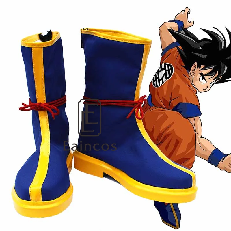 Anime Dragon Ball Son Goku Cosplay Navidad Halloween fiesta zapatos botas  hechas a medida|goku cosplay boots|shoes dragon balldragon boots -  AliExpress