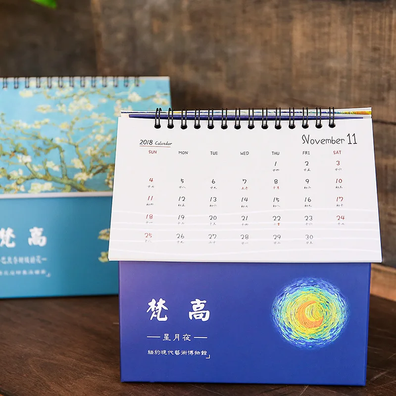 Креативный Складной Домашний Настольный календарь корейский канцелярский небольшой многофункциональный настольный календарь для хранения