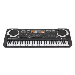 61 Ключи цифровая электронная клавиатура Ключ доска музыкальная игрушка подарок для детей и взрослых электрическое пианино Рождественский