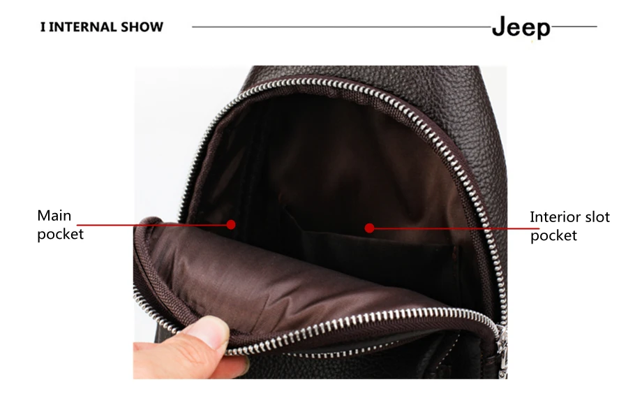 Jeep buluo брендовая модная мужская нагрудная сумка из спилковой кожи сумки через плечо мужские слинг сумки высокого качества походные хозяйственные сумки