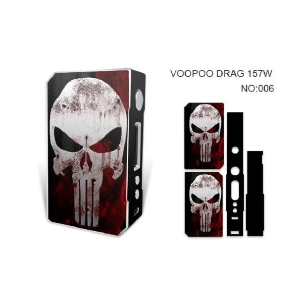 Новое поступление наклейки для электронных сигарет комплект вейпа для VOOPOO DRAG TC 157W коробка мод