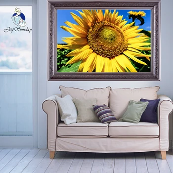

Needlework,DIY Cross stitch,11CT,14CT Sets For Embroidery kits, big sunflower threads Counted Cross-Stitching,Wall Home Decor