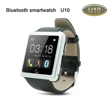 Freies verschiffen neue stil wasserdichte aufgerüstet bluetooth smart bluetooth uhren für android und iphone anti-verlorene smartwatches U10S