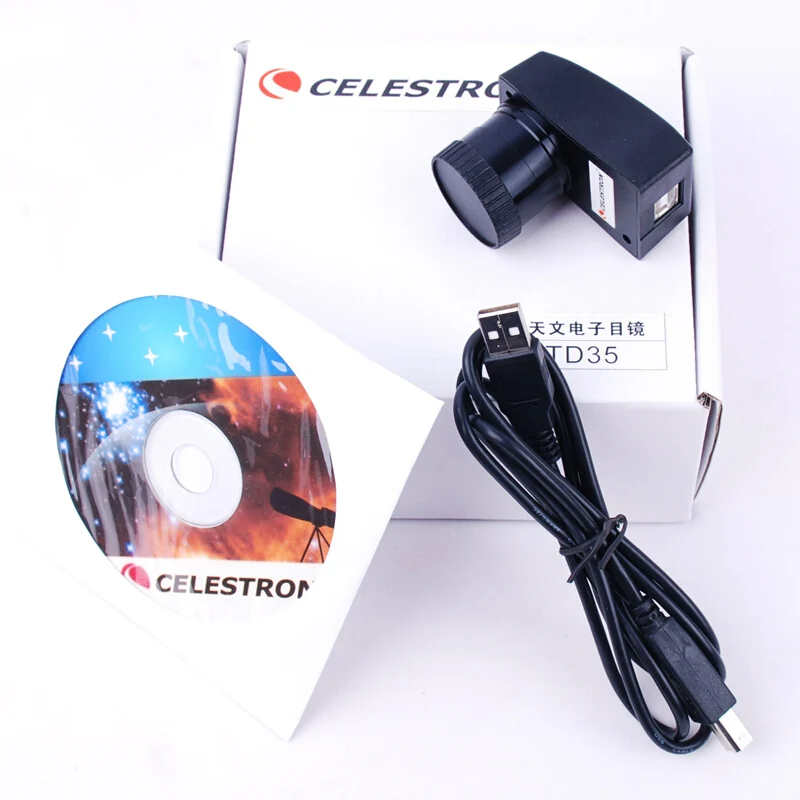 

Celestron TD35 0.35MP USB Telescope Digital Camera Eyepiece 24.5mm 31.7mm high quality