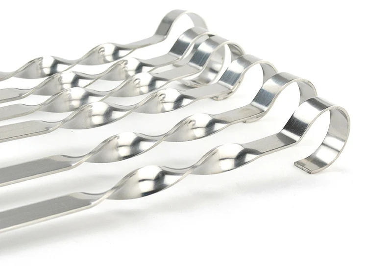 Stailess steel BBQ skewers  (3) - 1
