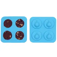 Новое высокое качество силиконовая форма кубика льда Форма для изготовления черепа Виски круглая формочка для мороженого лоток 4 в 1 pqw0720