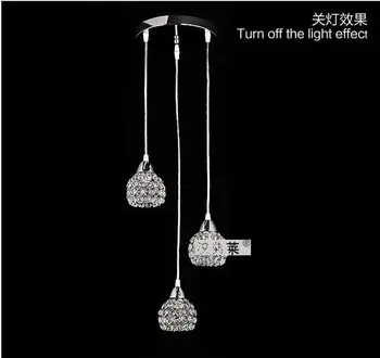 

Modern Pendant Light Crystal Lampshade Lighting Hanglamp Suspension Luminaire Light Fixture Rope Lamps Lamparas BLPL10