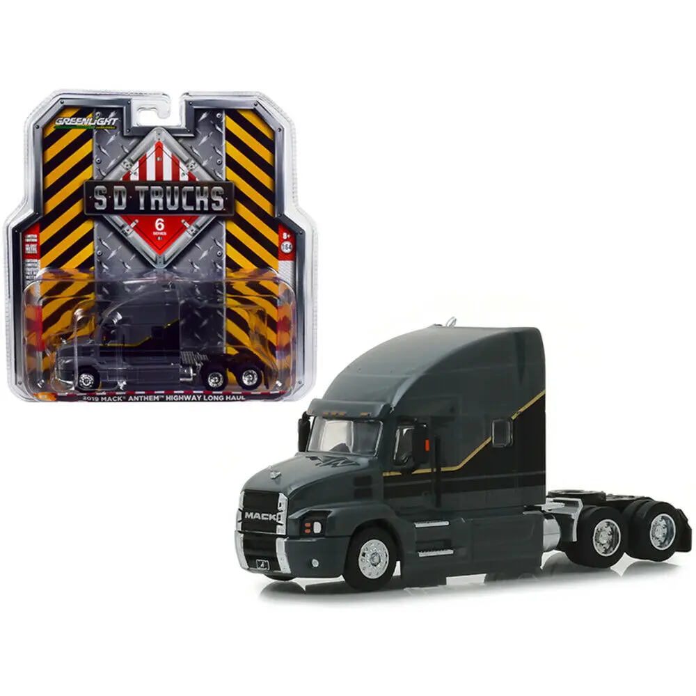 

GL 1:64 2019 MACK ANTHEM SEMI TRACTOR CAB alloy model Car Diecast Metal Toys Birthday Gift For Kids Boy