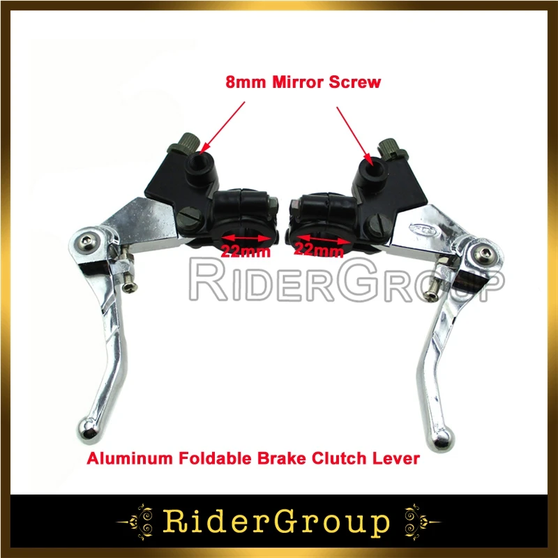Handle Brake Clutch Lever For Atc Scooter Motorcycle Quad Drum Brake