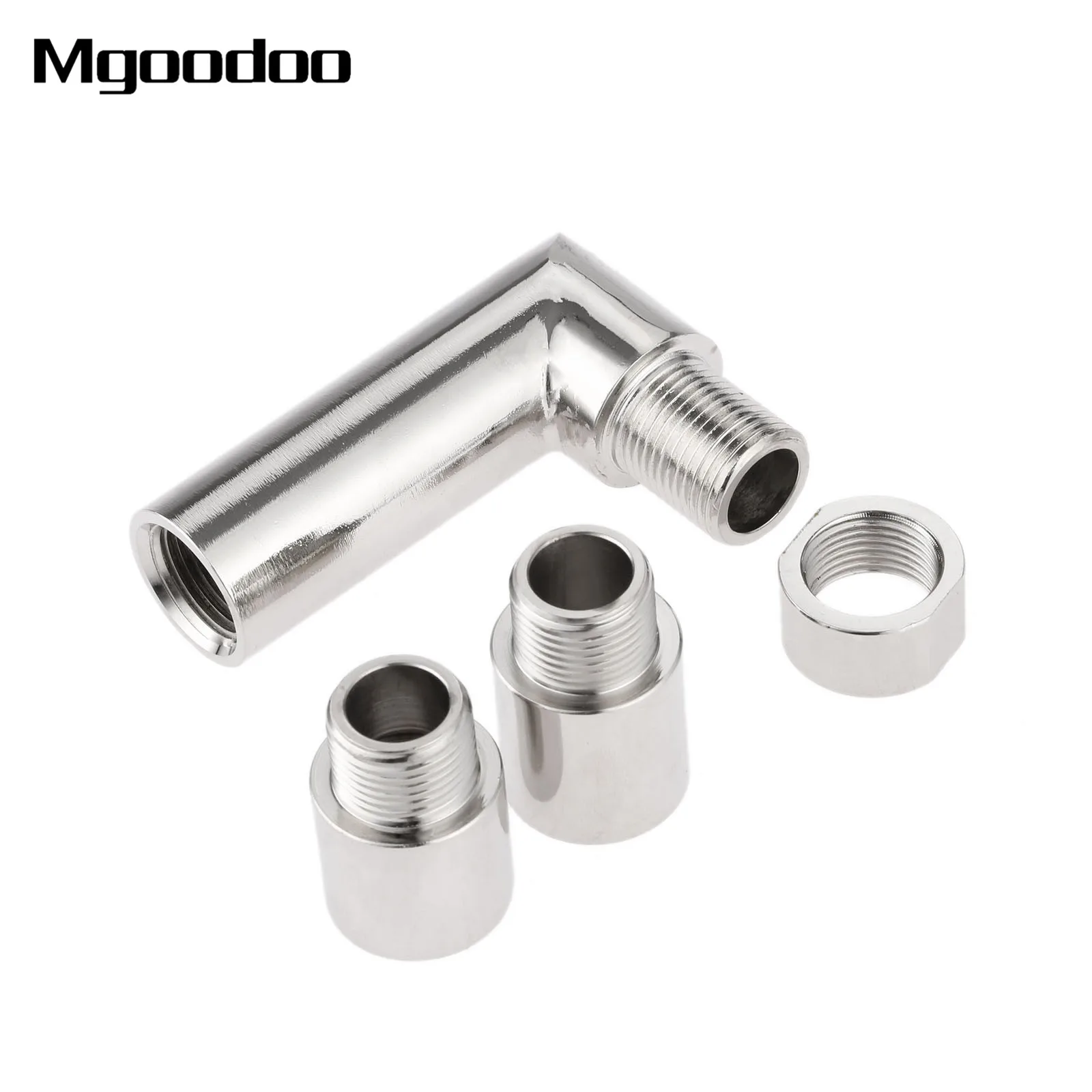 

4Pc Special Oxygen Sensor M18*1.5 O2 Oxygen Sensor 90 Degree Angled Extender Spacer Kit Exhaust Extension Oxygen Sensor Extender