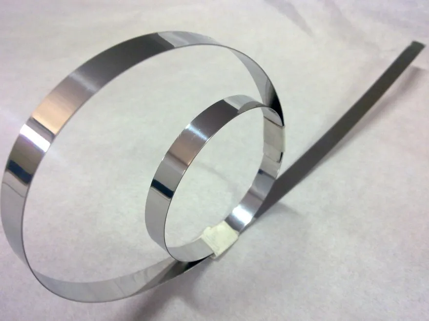 1M 304 Stainless Steel Band SUS304 Sheet Foil Plate Strip Thickness 0.01mm-1mm 