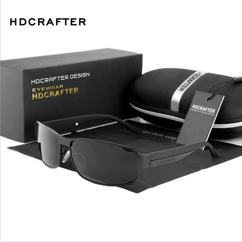 Очки солнцезащитные HDCRAFTER Мужские поляризационные модные брендовые