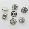 10 unids/set 15MM redondo botones de diamantes de imitación de coser botones de costura DIY decoración de la boda botones ropa botones ► Foto 3/4