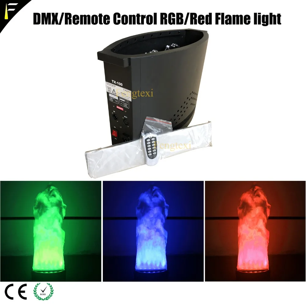 DMX512/дистанционное управление сцены 10x3 Вт RGB 3 в 1 светодиодный светильник с огнем