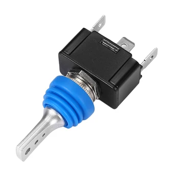 

Universal Waterproof R13-416 ON-OFF-ON Toggle Switch 3Pin 3Position SPDT Water resistant design