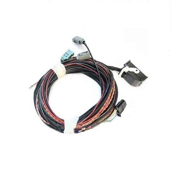 

OEM RGB Rear View Camera Cable Reversing Camera Harness Set for AUDI A4 Support Dynamic Trajectory