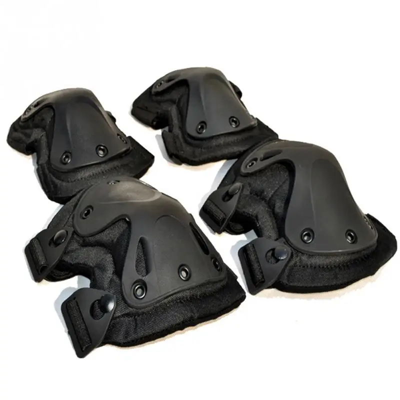 Buy 4Pcs Tactical paintball protection knee pads