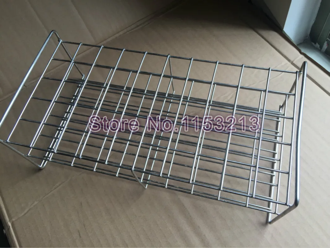 18mm*50 holes Professional Test Tube Rack Wire Stainless Steel test