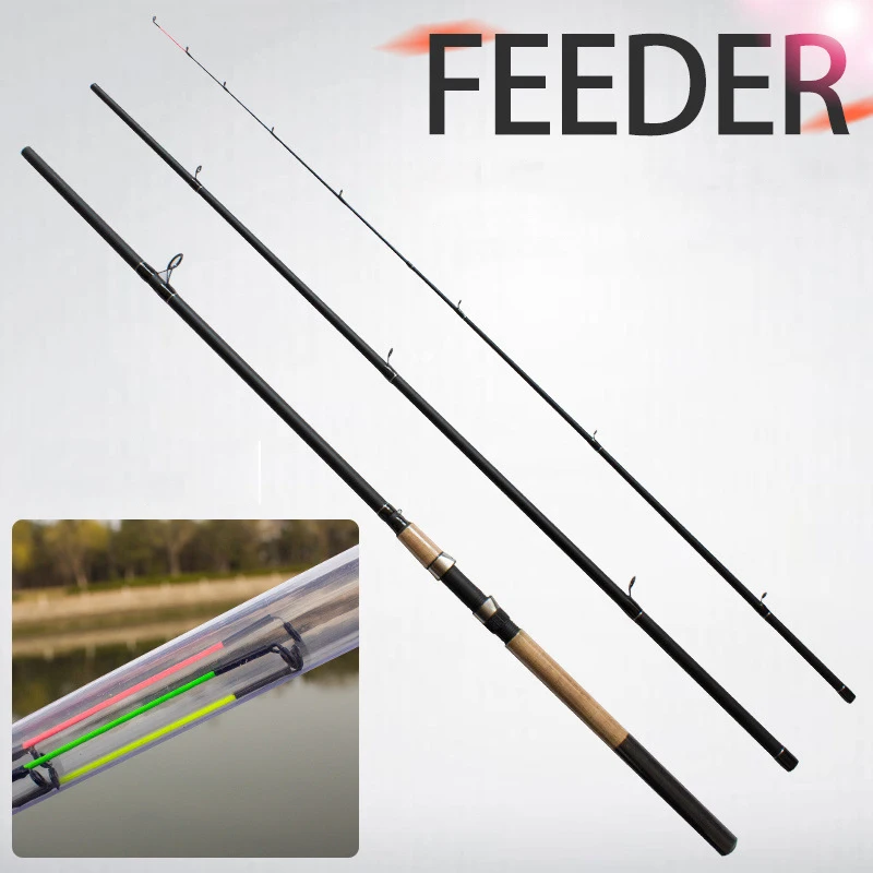 Spinpoler S/M/H 3 Tips Feeder Fishing Rod 3.6m 3.9m C.W 150g Fishing Feeder Rods High Carbon