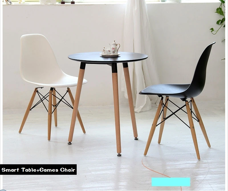 Free Shipping Solid Wood Dining Tables And Chairs Combination Ikea