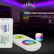 1 комплект 2,4 ГГц контроллер светодиодной ленты RGB/RGBW/двойной белый/ручной и автоматический Регулируемый контроллер