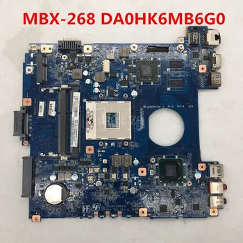 

Free shipping For MBX-268 Laptop motherboard DA0HK6MB6G0 HD4000 HD7600M ddr3 100% full Tested