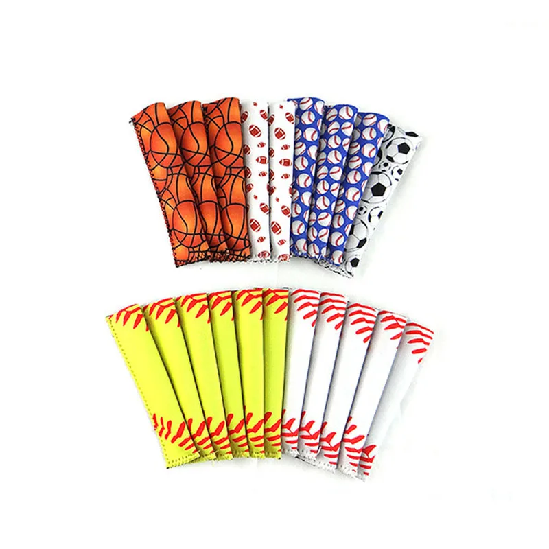 

200pcs/lot Free Shipping 15x4cm Flowers print style Popsicle Holders Pop Ice Sleeves Freezer Pop Holders As Gift for Child