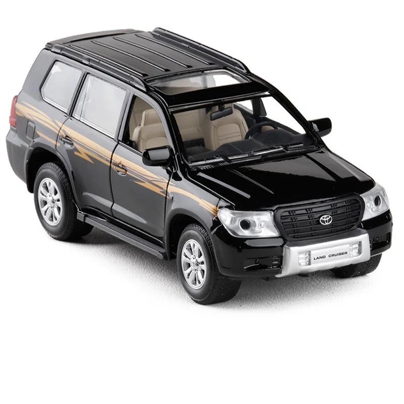 Автомобиль с высокой имитацией 1:32 из сплава игрушки LAND CRUISER PRADO SUV со