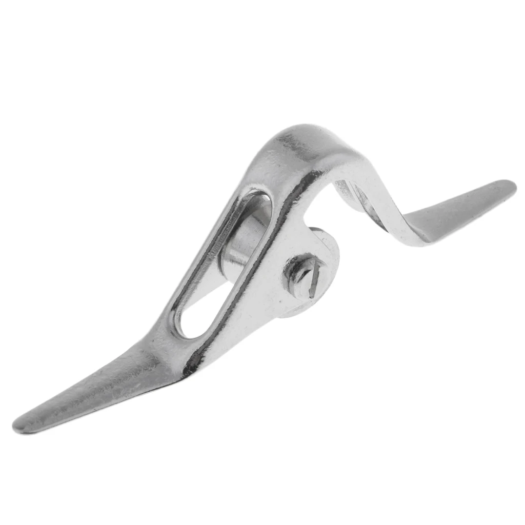 Stainless Steel Big Foot Roller Guides Ball-Bearing Roller Guides for Boat Trolling Fishing S/M Sizes
