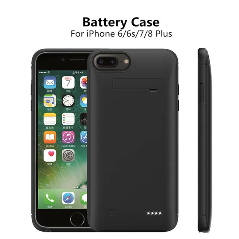 

5200mAh Portable Battery Charger Case For iPhone 8/7/6s Power Bank Charging Cover For iPhone 8/7/6s/6 Plus External Battery Case