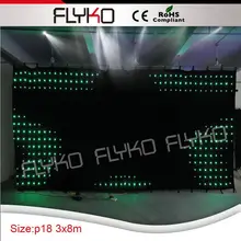 Горячая Распродажа diy полный цвет горячее предложение! супер светодиодный фонарь сцена, задний план, занавес