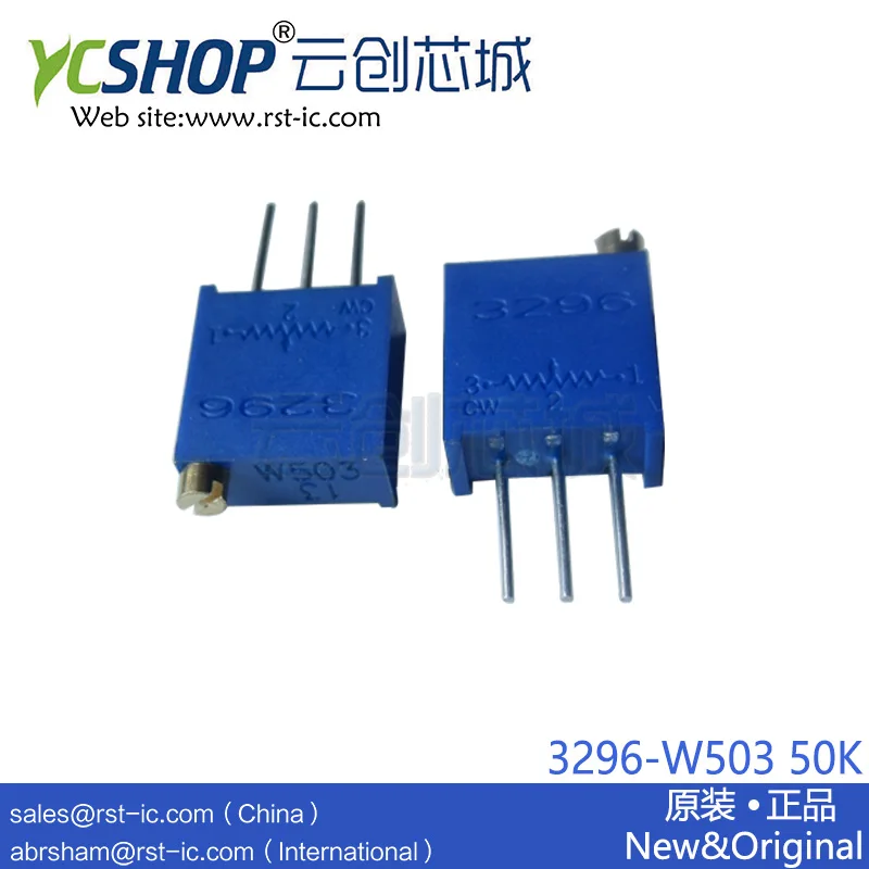 3296W 503 W503 50K Precision adjustable potentiometerOffice Software