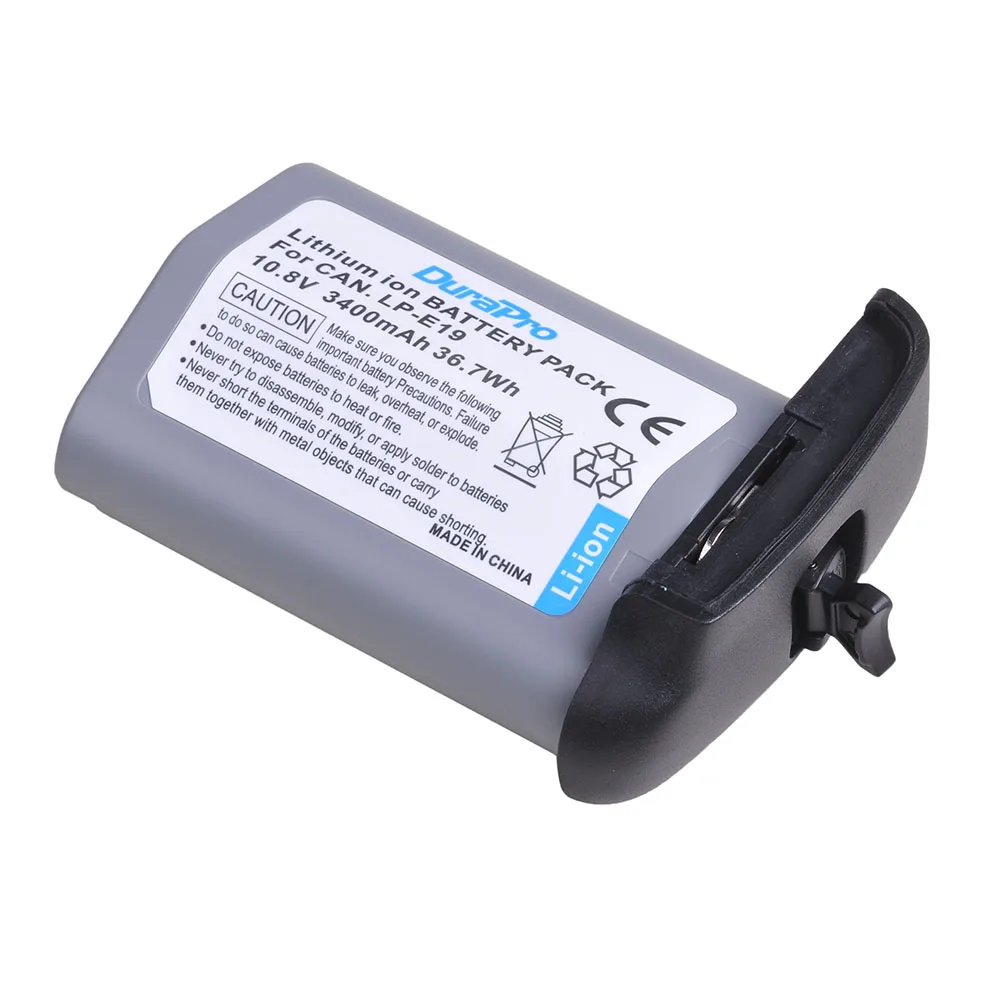 

1pcs 3400mAH LP-E19 LP E19 LP E19 Battery for Canon EOS 1D ,1D MARK II ,MARK III ,Mark IV ,1DS MARK III ,1DX ,1DX MARK II Camera