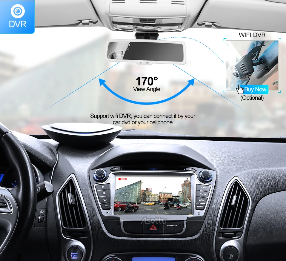 Asottu ZIX357060 Android 7,1 2G+ 32G для hyundai IX35 Tucson 2011 2012 2013 gps навигация 2 din Автомобильный dvd-плеер gps Радио стерео