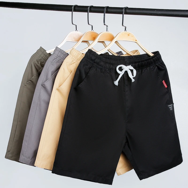 

Mens Shorts Knee-length Summer's New Plus-size Men's Shorts with Five-cent Trousers