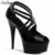 Black 15cm Heel