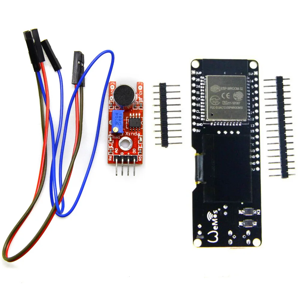 TTGO ESP32 0.96 OLED Music Spectrum Analyzer Kitin Circuits from