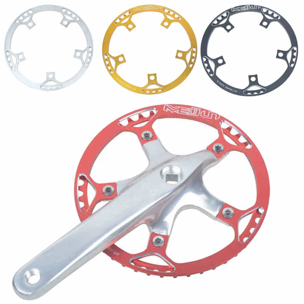 

Single 45T 47T 53T MTB Mountain Bikes Road Bicycle Crank Crankset Disc Chain Wheel Tooth Slice Repair Parts Folding Bike
