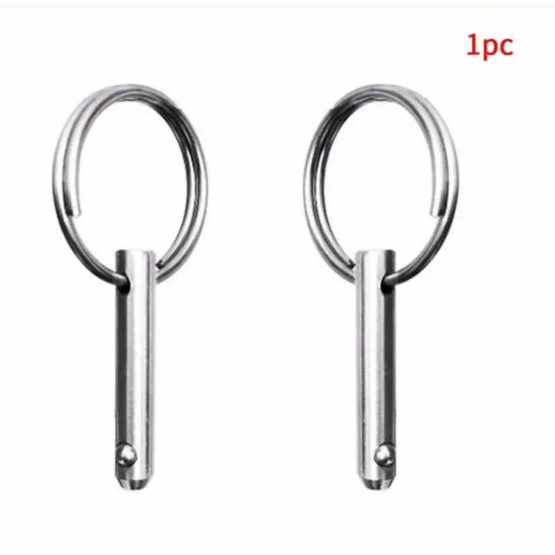 

New Arrivials Stainless steel Spring Marine Safety Pin Head Screws Oval Service Tool Key Security Open