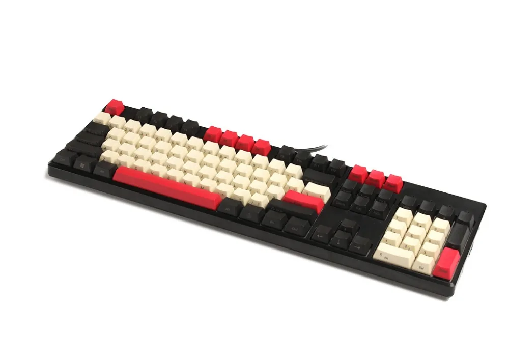 YMDK 108 87 61 Винтажный стиль PBT OEM профиль Keycap для 104 TKL 60% MX переключатели Механическая игровая клавиатура