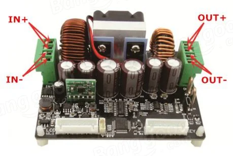 RUIDENG DPH5005 Buck-boost Converter Constant Voltage Current Programmable Digital Control Power Supply Color LCD Voltmeter 50V 5A
