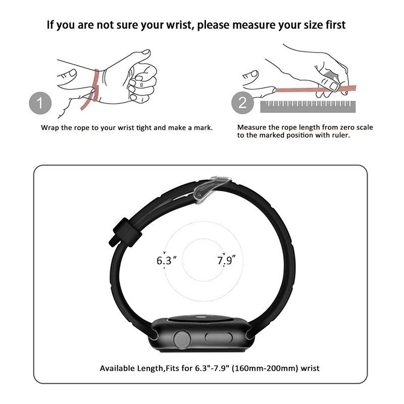for apple smart watch band soft tpu strap bracelet (2)