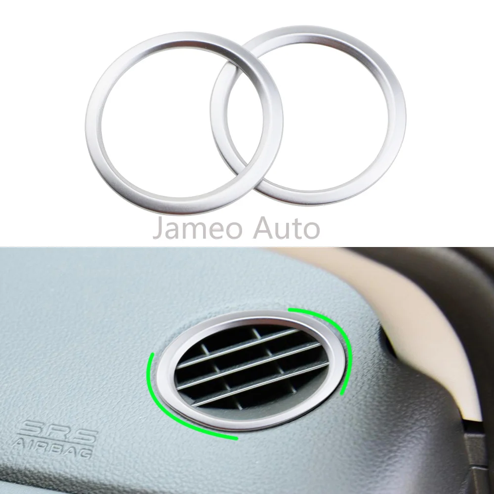 

Car Air Vent Cover Trim for Honda Vezel HRV HR-V 2014 - 2017 Stainless Steel Car Air Conditioning Outlet Covers Sticker Jameo