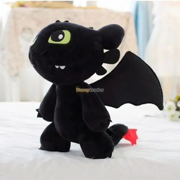 Fancytrader 20'' / 50cm How to Train Your Dragon Giant Lovely Plush Soft Stuffed Toothless Toy, Great Gift, Free ShippingFT50245 Fancytrader 20'' / 50cm How to Train Your Dragon Giant Lovely Plush Soft Stuffed Toothless Toy, Great Gift, Free ShippingFT50245