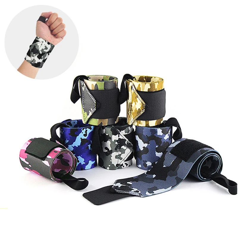 Wrist Wraps Support Brace Wristband Elastic Band Fitness Pull Up Bar