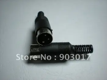 

DIN Plug Connector 3 Pin 4 Pin 5 Pin 6 Pin 7 Pin with Plastic Handle 50 Pcs Per Lot